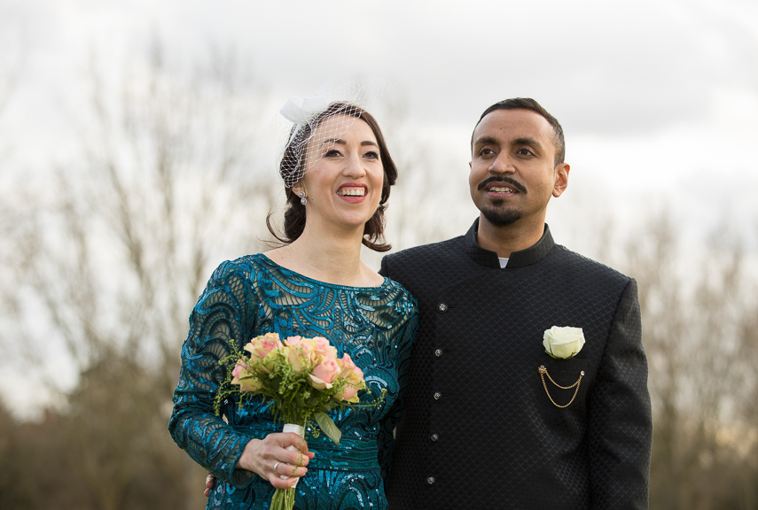 Female wedding photographer for Ilford Town Hall